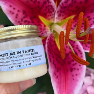Meet Me in Tahiti Organic Whipped Shea Butter