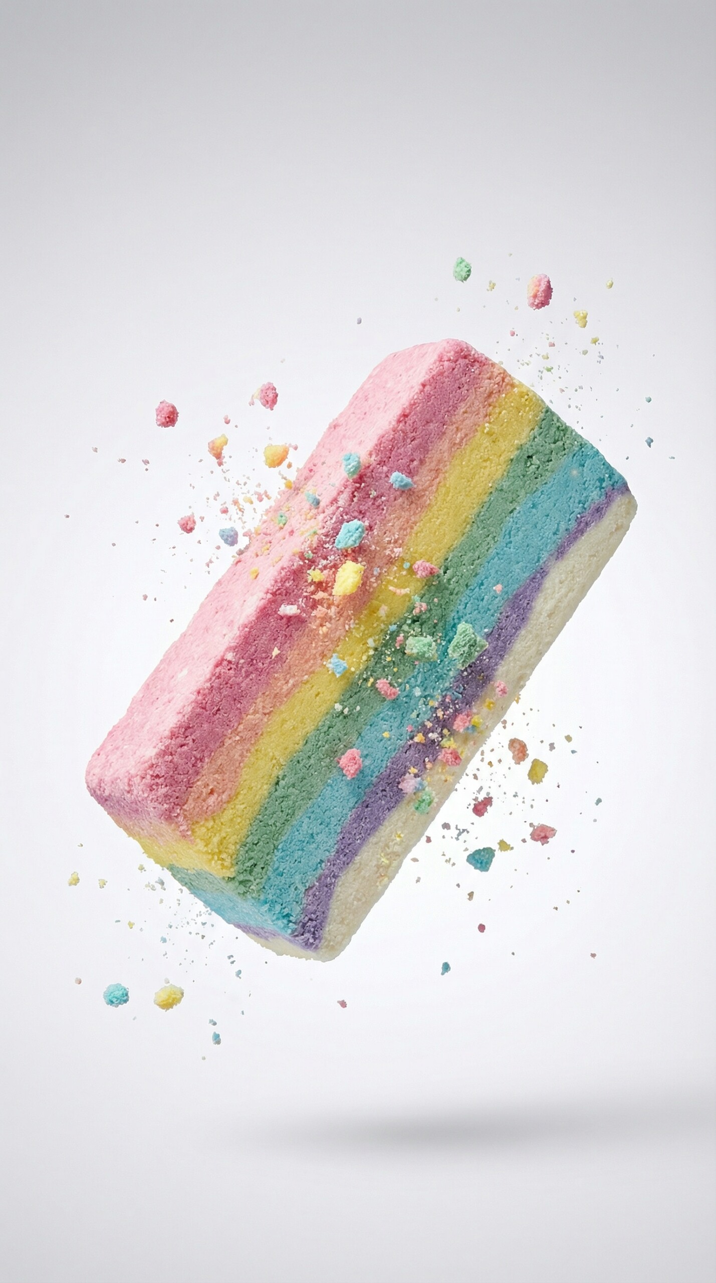 Be Free Rainbow Sherbet Bubble Bar