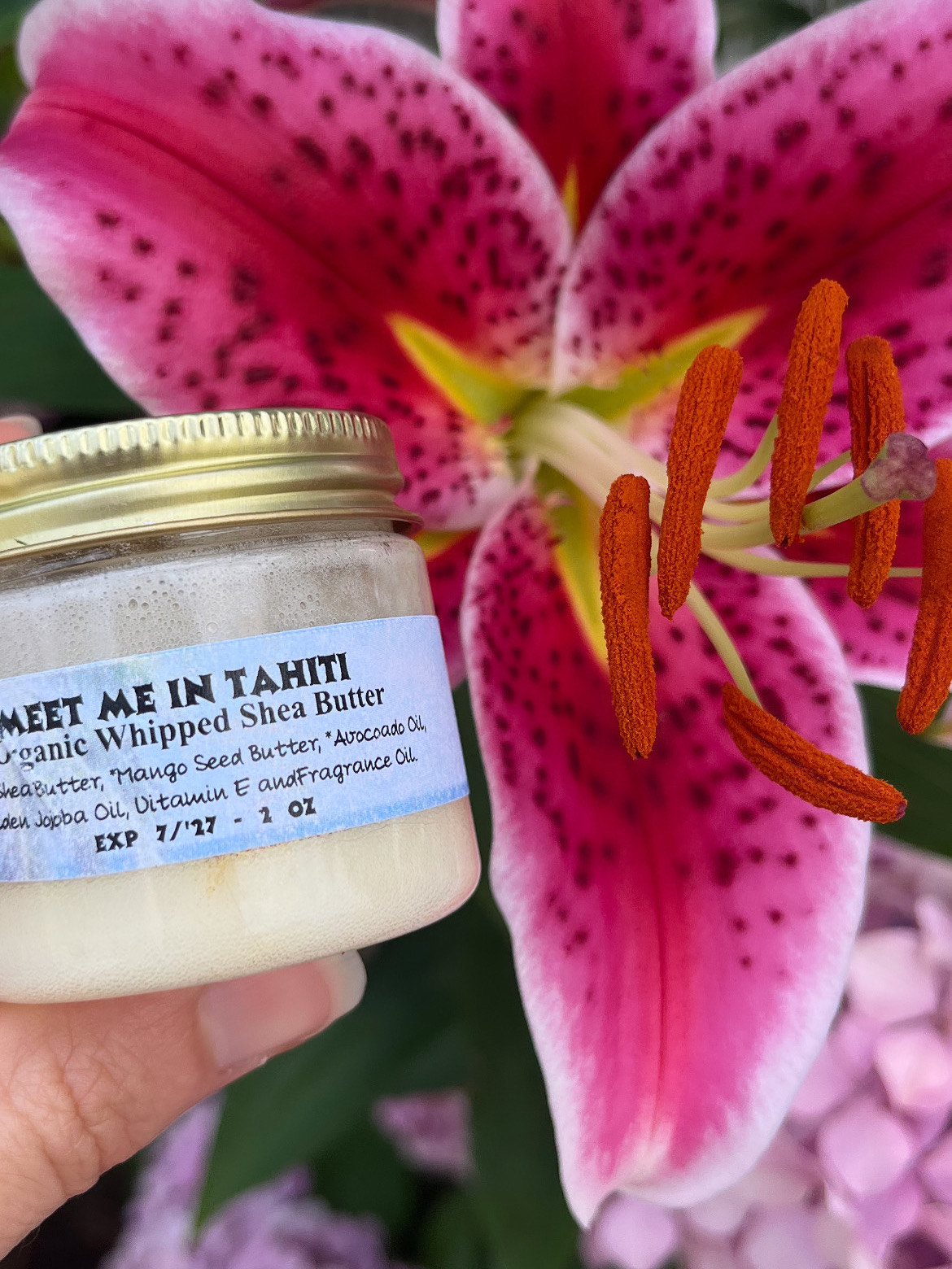 Meet Me in Tahiti Organic Whipped Shea Butter